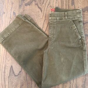SPANX Olive Green Chinos